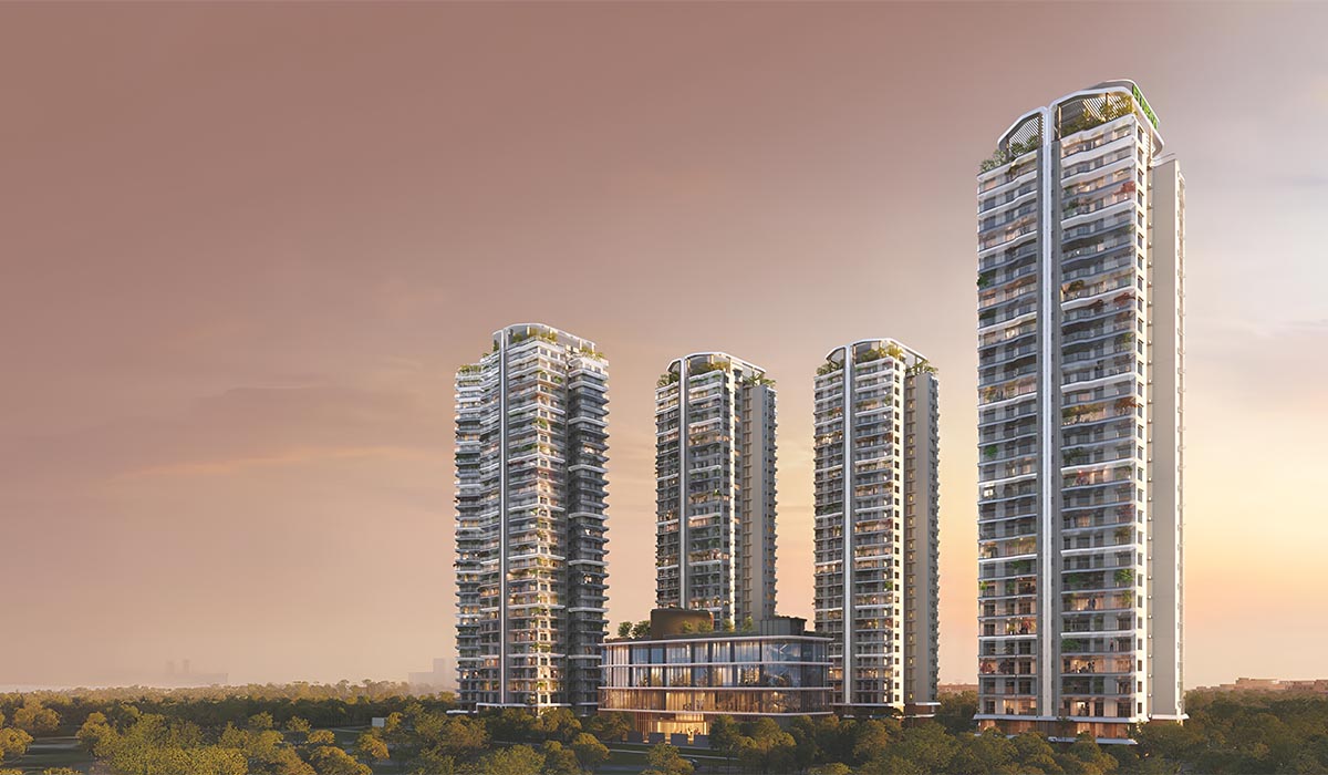 Eldeco 7 Peaks Towers Render